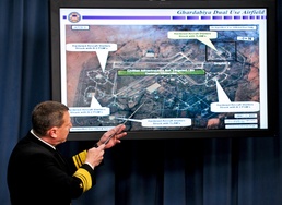 Navy Vice Admiral Briefs Reporters on Operation Odyssey Dawn