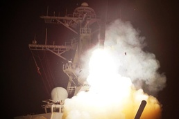 U.S. Navy Launches Tomahawk Missiles Against Libyan Targets