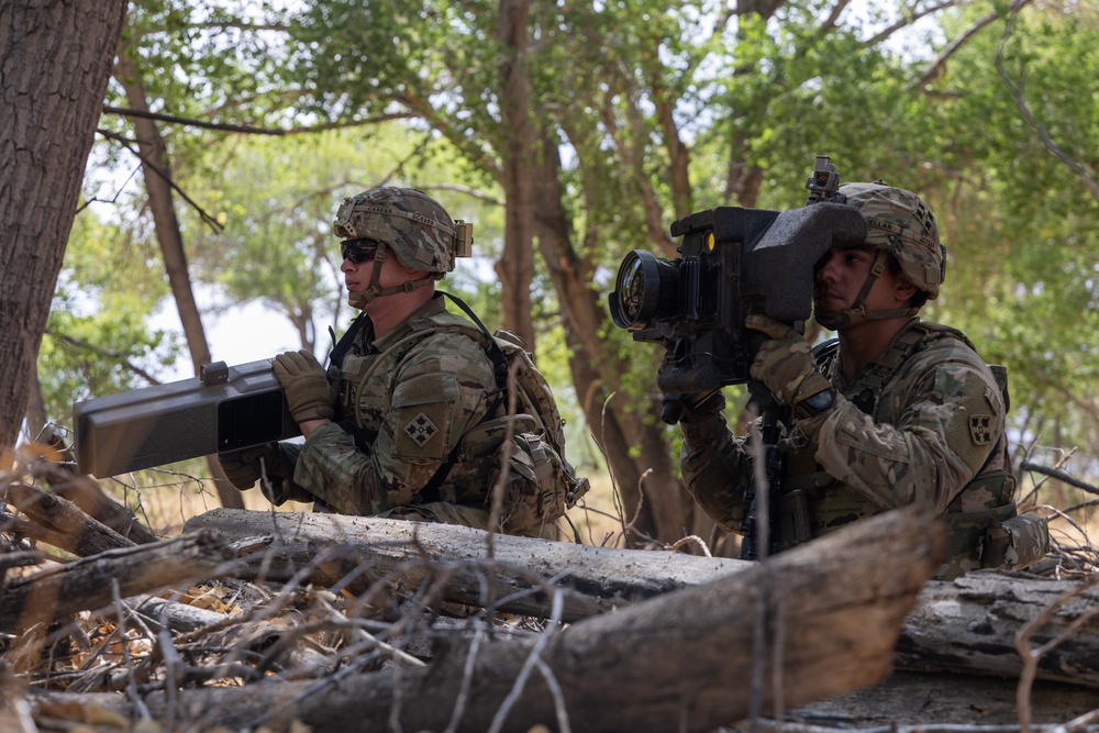 2nd Battalion, 12th Infantry Regiment conducts a patrol to support southern border mission