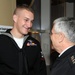 Navy Corpsman Honored at Capitals Military Appreciation Night