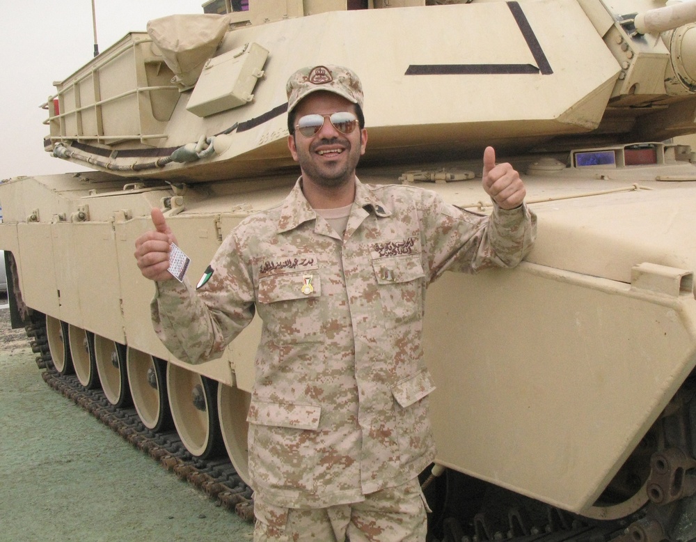 Kuwaiti Army Veteran Celebrates Liberation Day