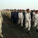 Kuwaiti Soldiers March in Formation for Independence Celebration