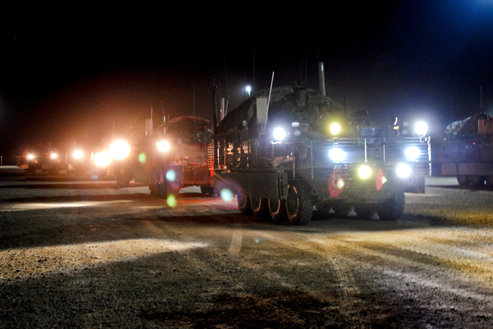 Stryker Vehicles Depart Iraq as U.S. Combat Mission Ends