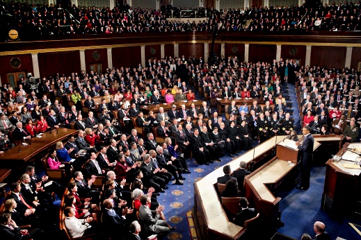 Obama Pays Tribute to U.S. Armed Forces in State of the Union Address