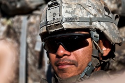 U.S. Soldier Provides Security in Afghanistan's Ganjgal Valley