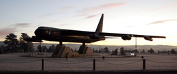 Iconic B-52 'Diamond Lil' Bomber Stands Guard at Air Force Academy