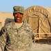 Soldier Celebrates Christmas Overseas