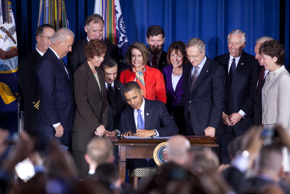 Obama Signs Repeal of 'Don't Ask, Don't Tell' Law