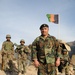 Afghan Army Captain Prepares for Media Interview on Transfer of Authority