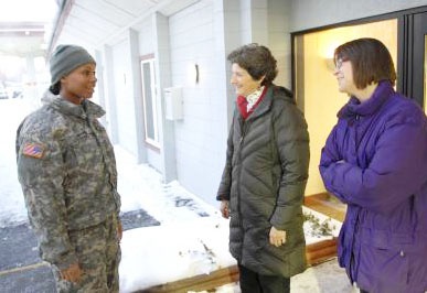 Soldier Collects Donations for Homeless Families in Anchorage