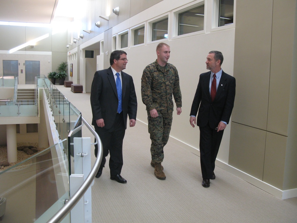 Marine Sergeant Recovers from Traumatic Brain Injury at National Intrepid Center