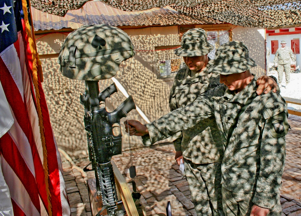 Soldiers Mourn Fallen Comrades in Afghanistan