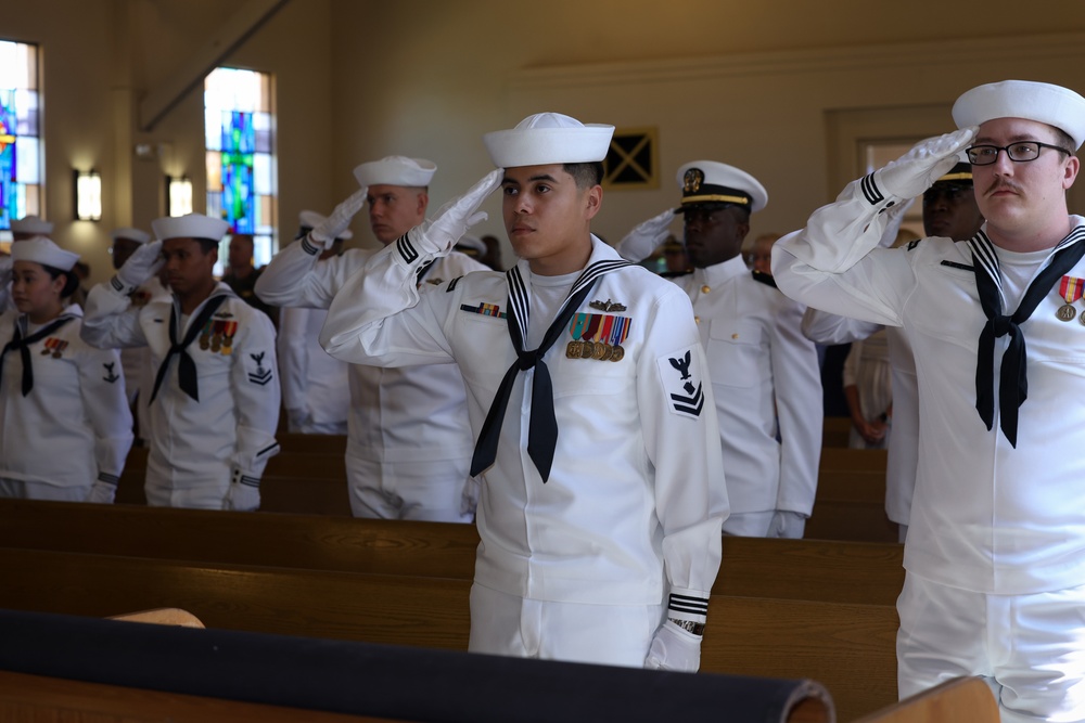 U.S. Navy Chaplain retires after 41 years of service