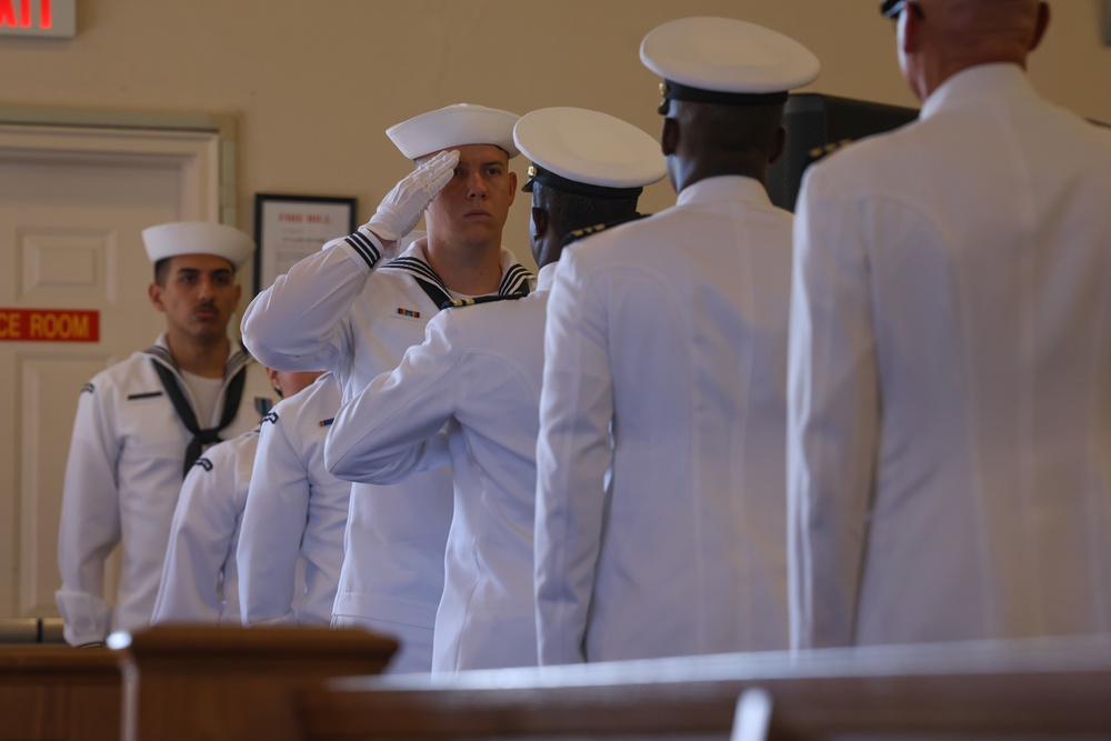 U.S. Navy Chaplain retires after 41 years of service