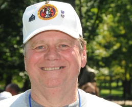 Vietnam Veteran Reflects at Memorial