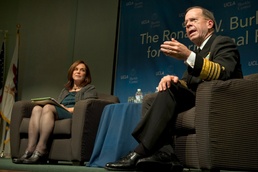 U.S. Navy Admiral Mullen Speaks at UCLA Lecture Series