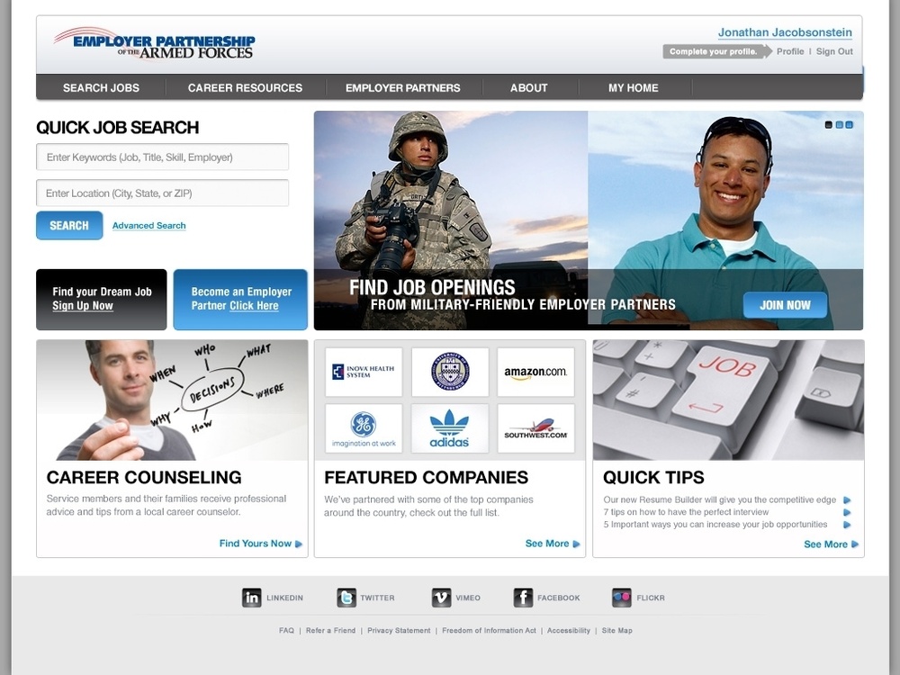 New Web Portal Aims to Connect Veterans with Civilian Jobs