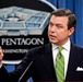 Pentagon Press Secretary Addresses Reporters at Briefing
