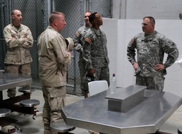 Navy Commander Hosts Army Reserve Chief at Guantanamo Detention Facility