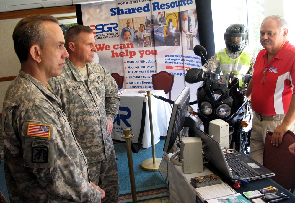 Army Reserve Chief, Puerto Rico Commander Tour Reintegration Services