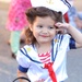 Young Girl Dresses Up in Sailor Costume at Fort Bragg Festival