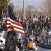 Patriot Guard Riders Honor Fallen Soldier at Military Funeral