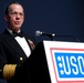 Adm. Mike Mullen Addresses Crowd at USO Event in Chicago