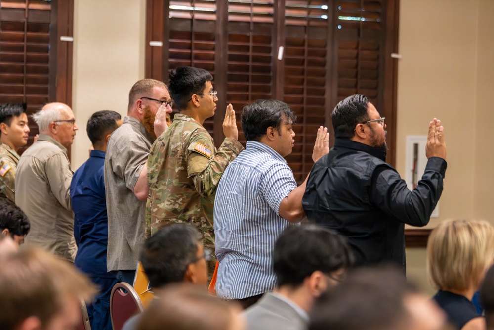 Naturalization Day at Travis AFB
