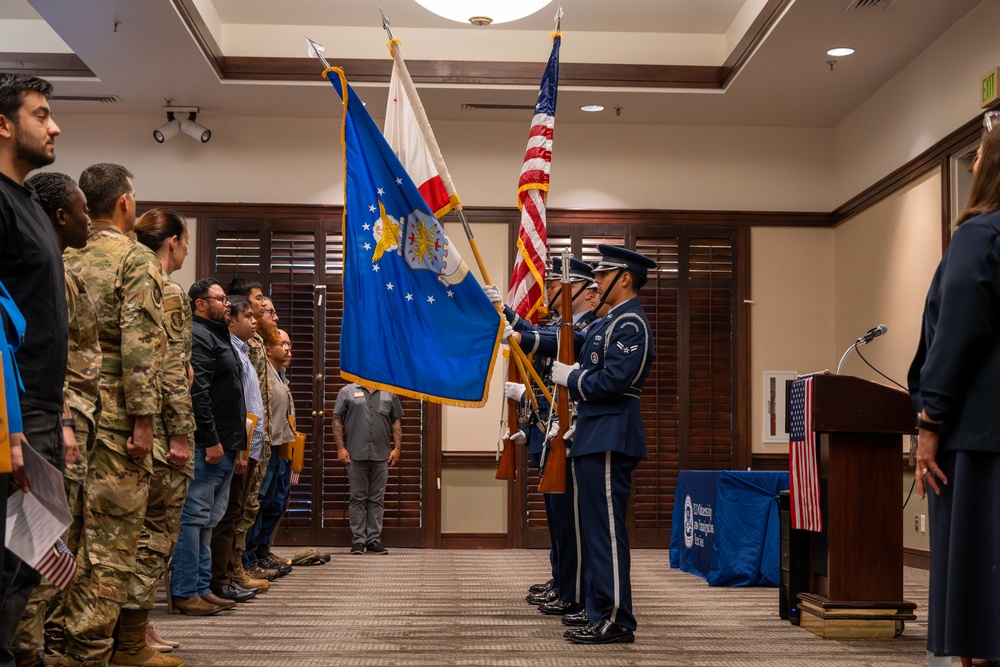Naturalization Day at Travis AFB