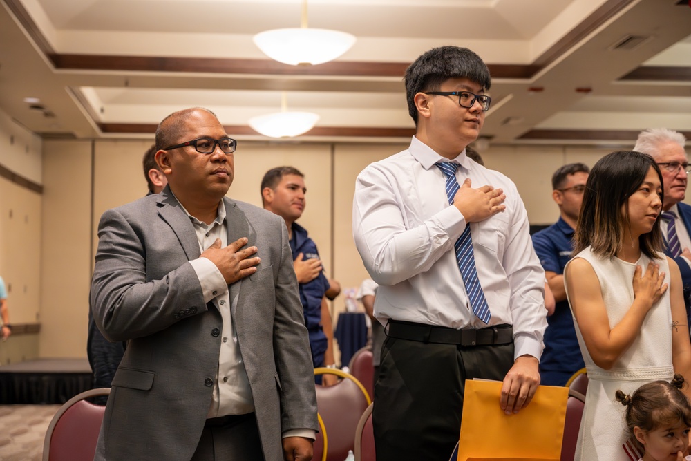Naturalization Day at Travis AFB