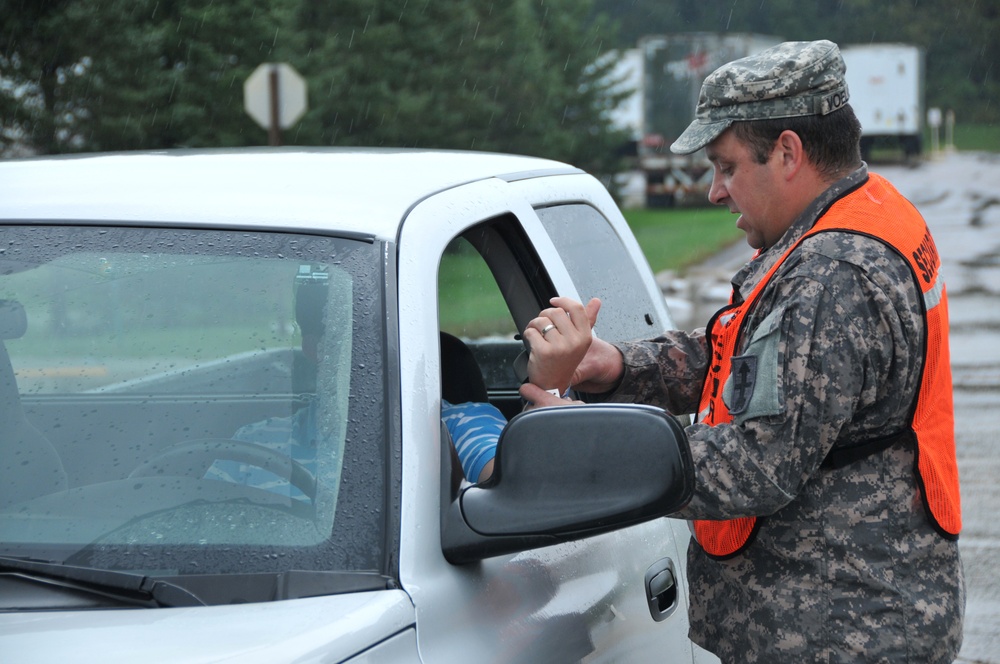 Wisconsin National Guard Assists Flood Victims in Arcadia