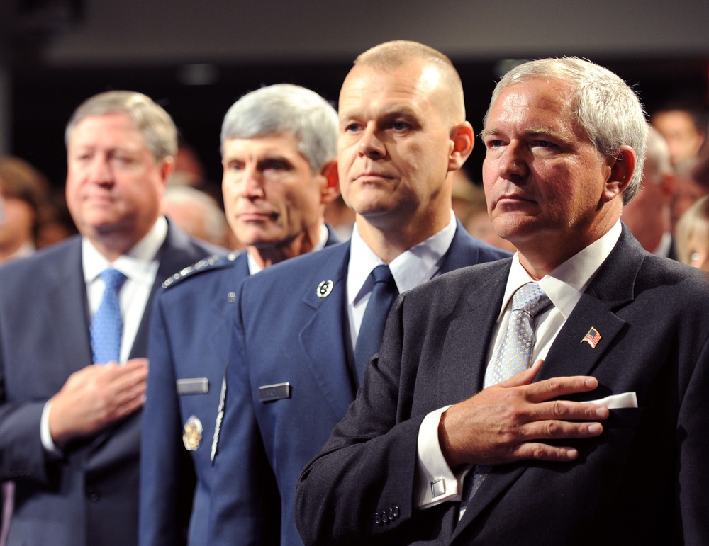 Air Force Leaders Honor Medal of Honor Recipient Etchberger