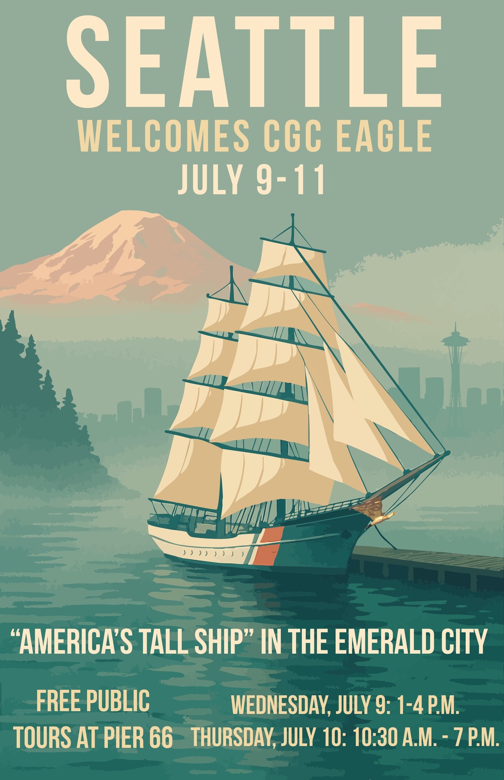 CGC Eagle Arrives in Seattle