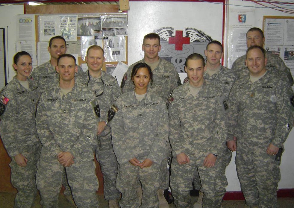 Army Capt. Joshua Mantz Reunites with Medical Team That Saved His Life in Iraq