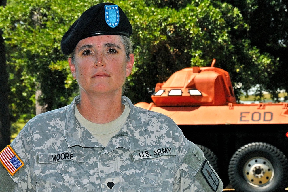 Army Grandmother Graduates Explosive Ordnance Disposal School