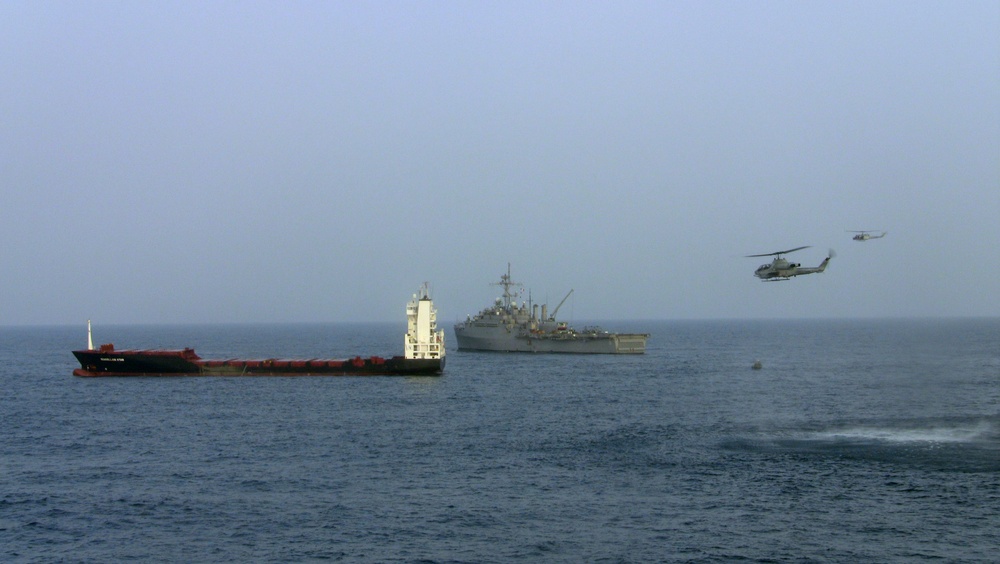U.S. Navy, Marines Retake Pirated Cargo Ship Off Africa