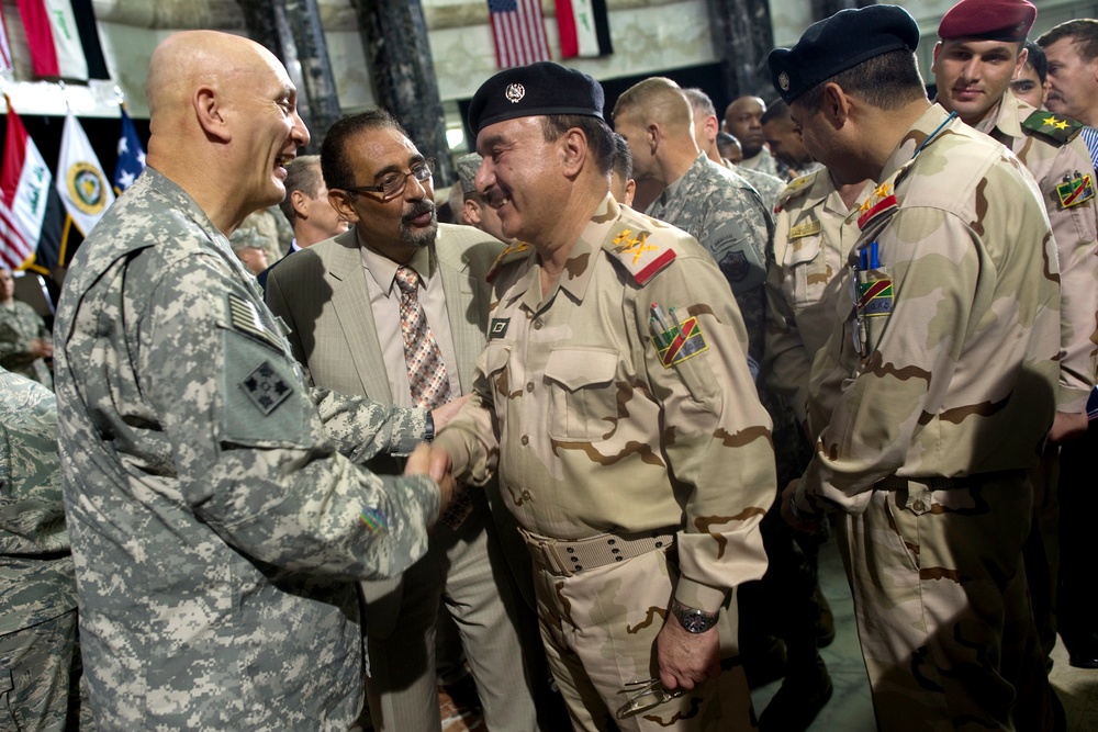 U.S. Army General Odierno Hands Over Command of Forces in Iraq