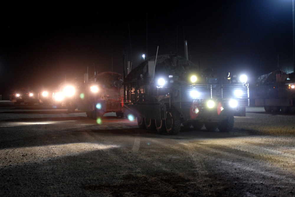 Stryker Armored Vehicles Depart Iraq as U.S. Forces Withdraw