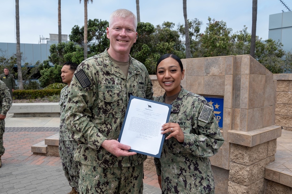 C3F Sailor of the Quarter Ceremony