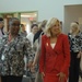Dr. Jill Biden Tours Child Care Facility at Fort Drum