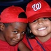 Military Children Cheer on Nationals at Game