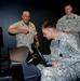 Wounded Warriors Test Driving Simulator at National Intrepid Center