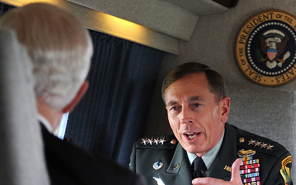 Petraeus and Gates Attend Cyber Command Activation Ceremony