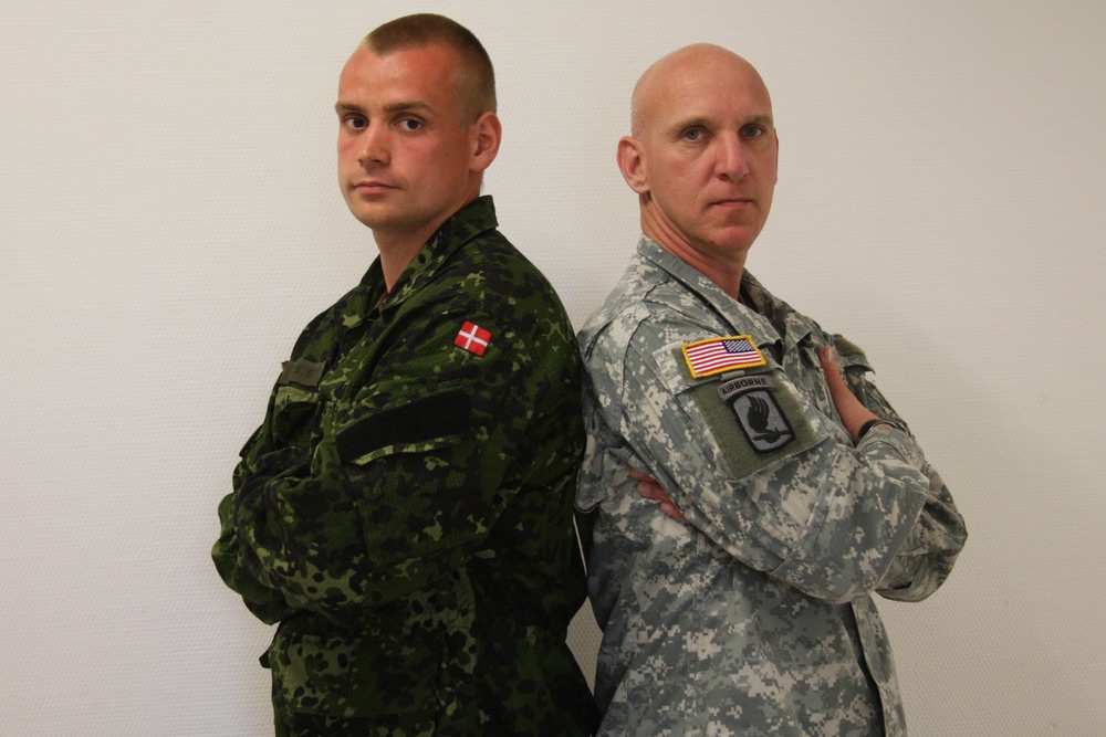 Army Master Sgt. Bonds with Danish Stepson at Royal Danish Army Officers Academy