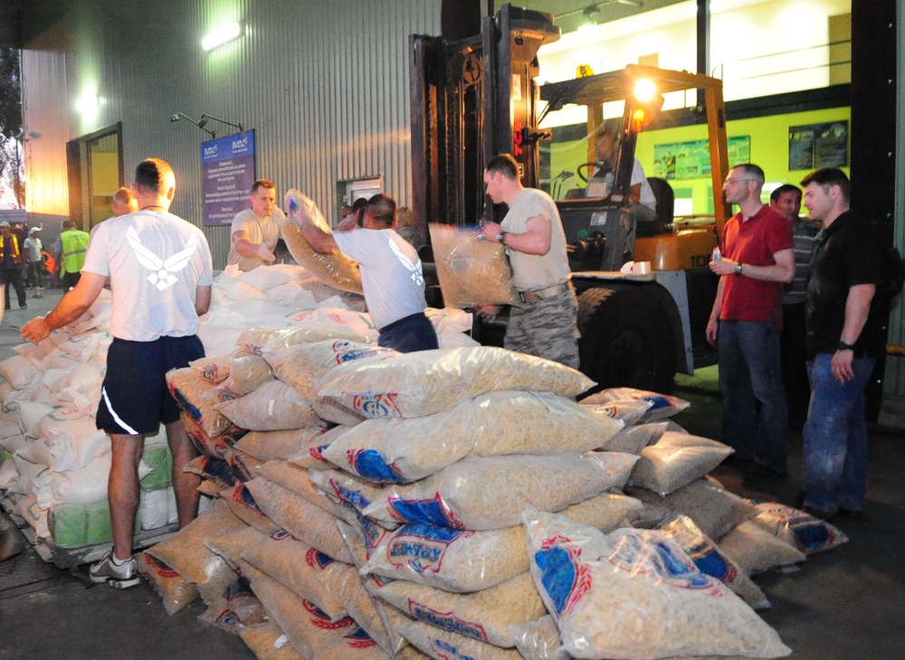 U.S. Airmen Deliver Humanitarian Aid to Osh, Kyrgyzstan