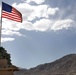 U.S. Flag Flies at Forward Operating Base in Afghanistan