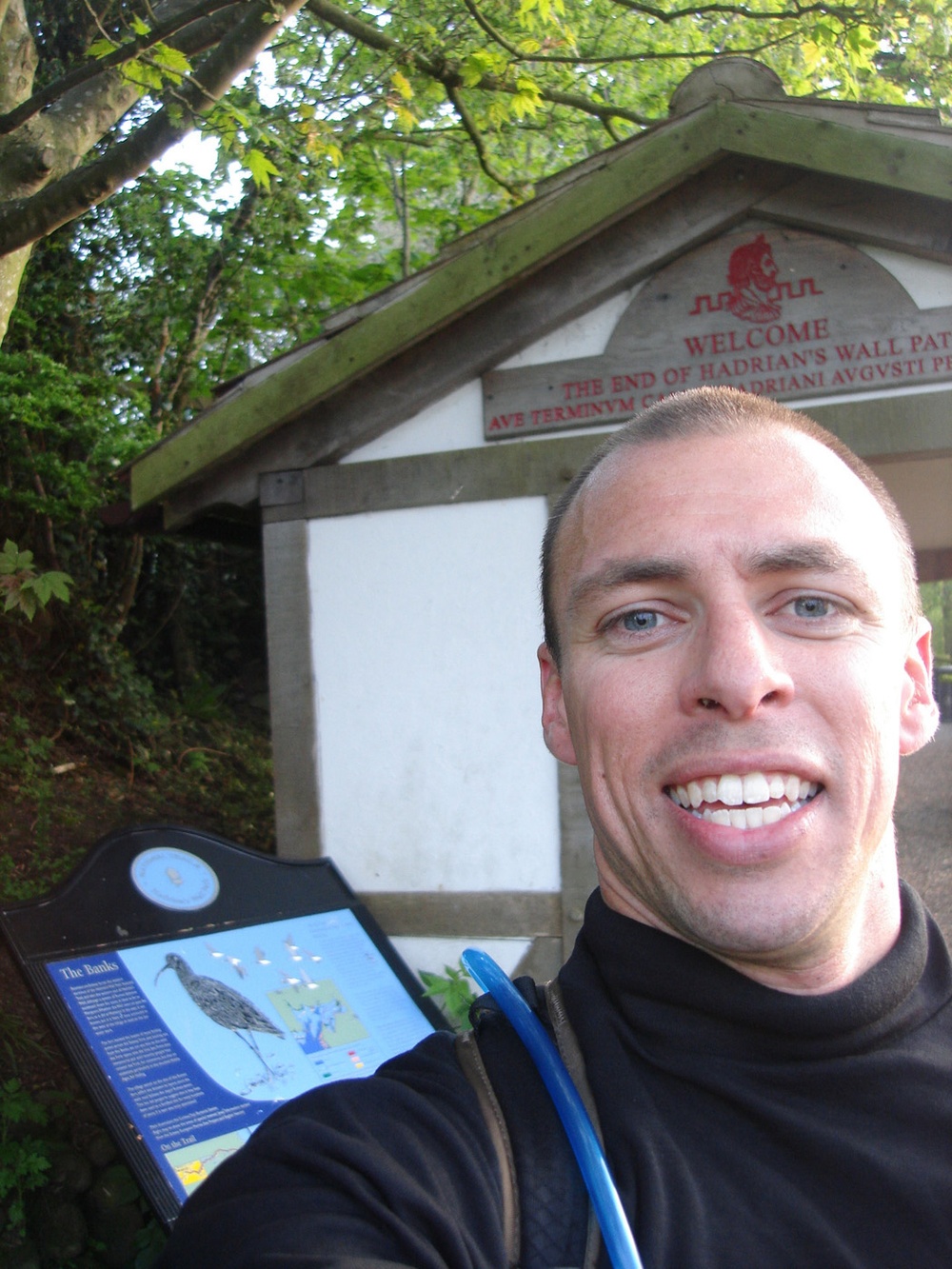 Air Force Pilot Breaks Unofficial Record on Hadrian's Wall Path