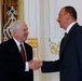 Azerbaijani President Greets U.S. Defense Secretary in Baku