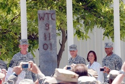 U.S. Commanders Unveil 9/11 Memorial at Bagram Airfield in Afghanistan