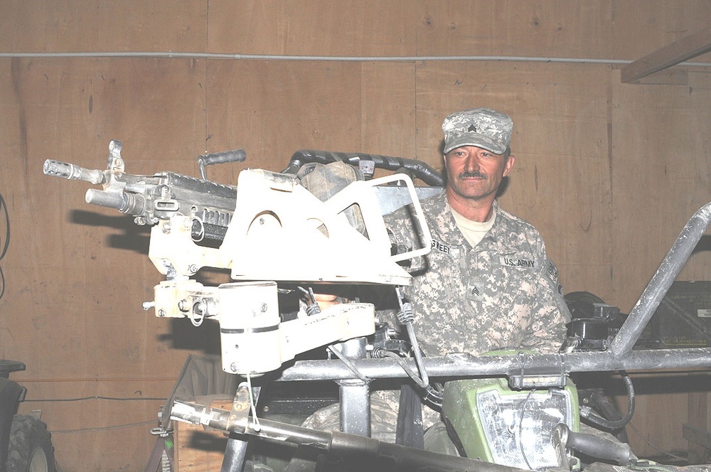 Vermont National Guard Sergeant Develops Innovative Machine Gun Mount for All-Terrain Vehicle